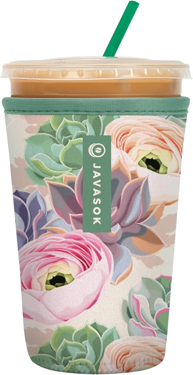 Sok It JavaSok Iced Coffee & Cold Soda Insulated Neoprene Cup Sleeve by SokIt