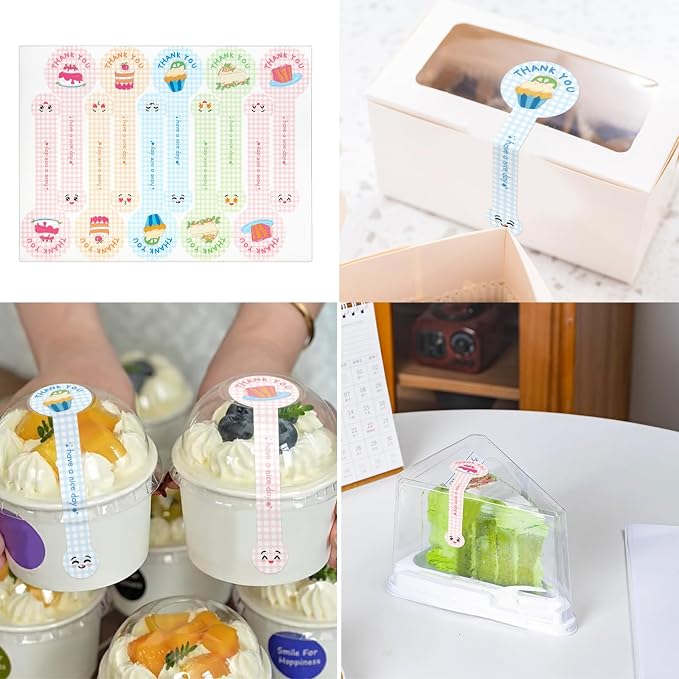 Beyonday 300pcs Handmade Lollipop Baking Stickers - Image 3