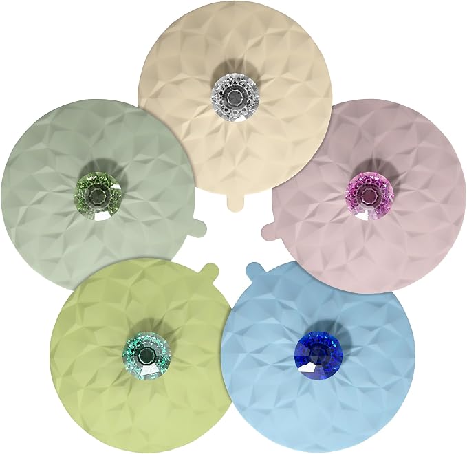 Drink Covers, Silicone Cup Covers, Silicone Lids by IYYI