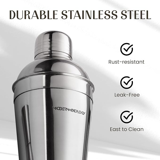 Modern Mixology Cocktail Shaker Set - Image 8