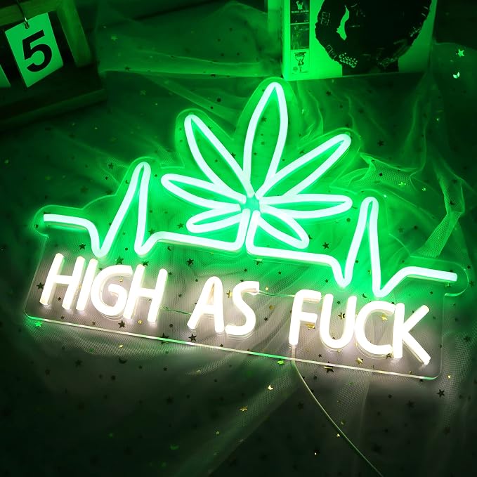 Leaf Weed Neon Signs LED Neon Lights Signs - Image 2