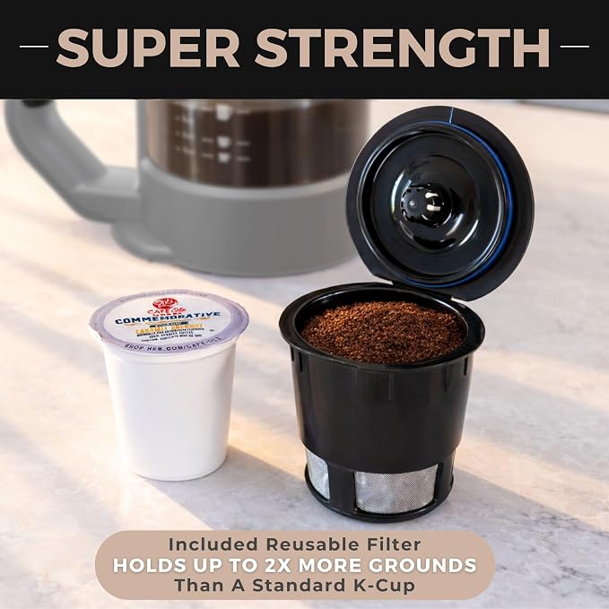 VINCI Micro Café Smallest Single-Serve Glass Coffee Brewer | Compatible - Image 9