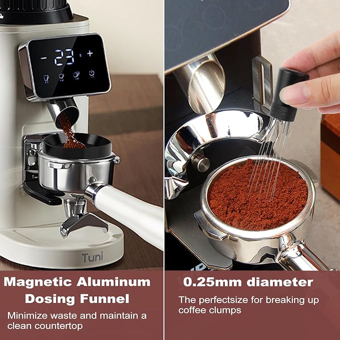 Espresso Accessories Kit 58mm, Coffee Distributor and Tamper Leveler, 316 - Image 3