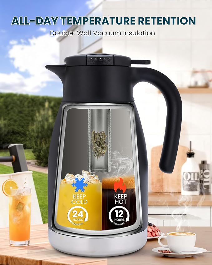 GiNT 51oz Thermal Coffee Carafe - Image 2
