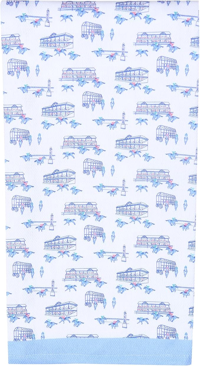 Barrel Down South Derby Horse Racing Tea Towels by BarrelDownSouth
