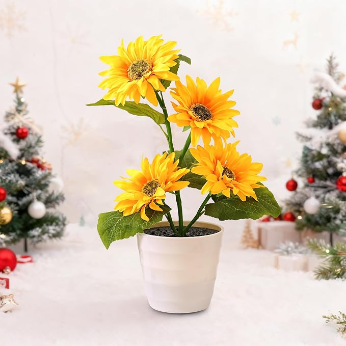 Sunflower Lamp Gifts for Women Mom Grandma Girlfriend Friend Wife Her Christmas - Image 7