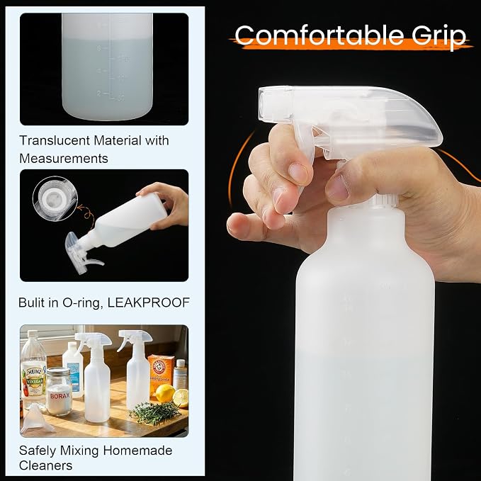 Spray Bottles 16.9oz HDPE Spray Bottle - Image 5
