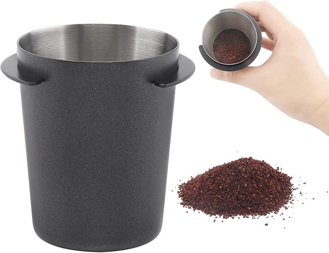 Coffee Dosing Cup 54mm, Stainless Steel Espresso coffee Dosing Cup Espresso by TQEONKL