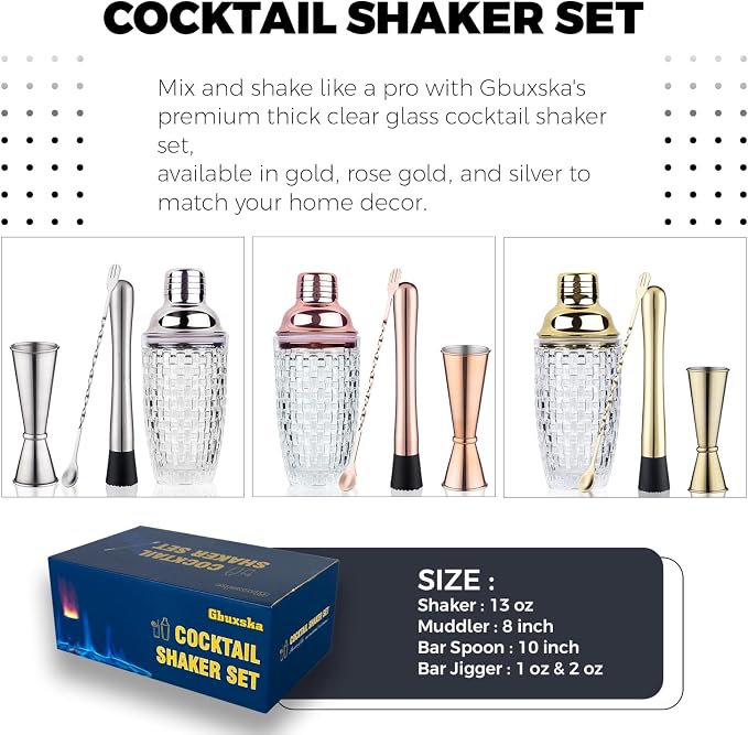 Cocktail Shaker Set - Image 2