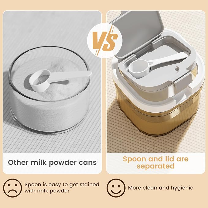 Coffee Storage Canister 27oz Airtight Sugar Storage Organization BPA Free - Image 8