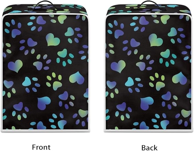 Blue Dog Paw Coffee Machine Covers Removable Covers - Image 3