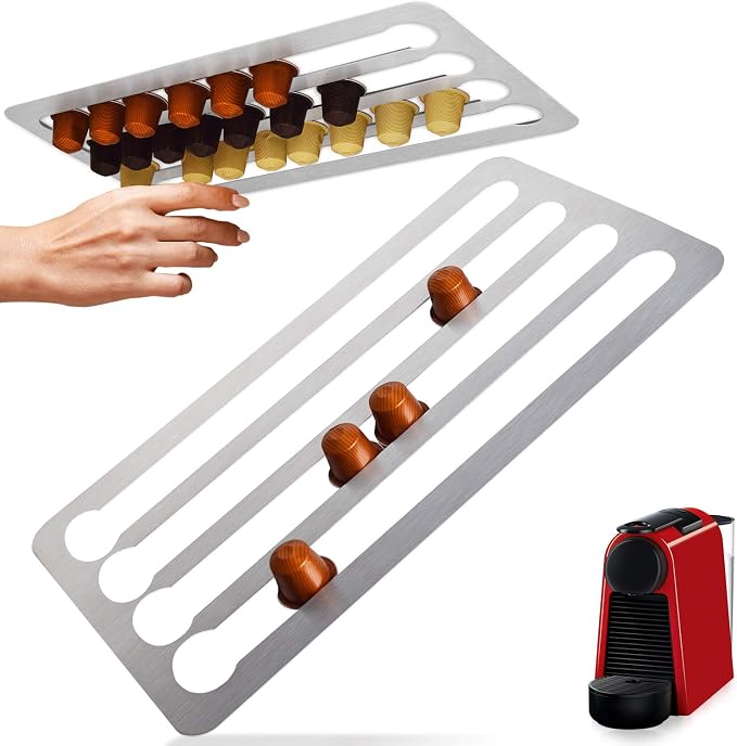 IMPRESA Coffee Capsule Holder Under Cabinets by IMPRESA