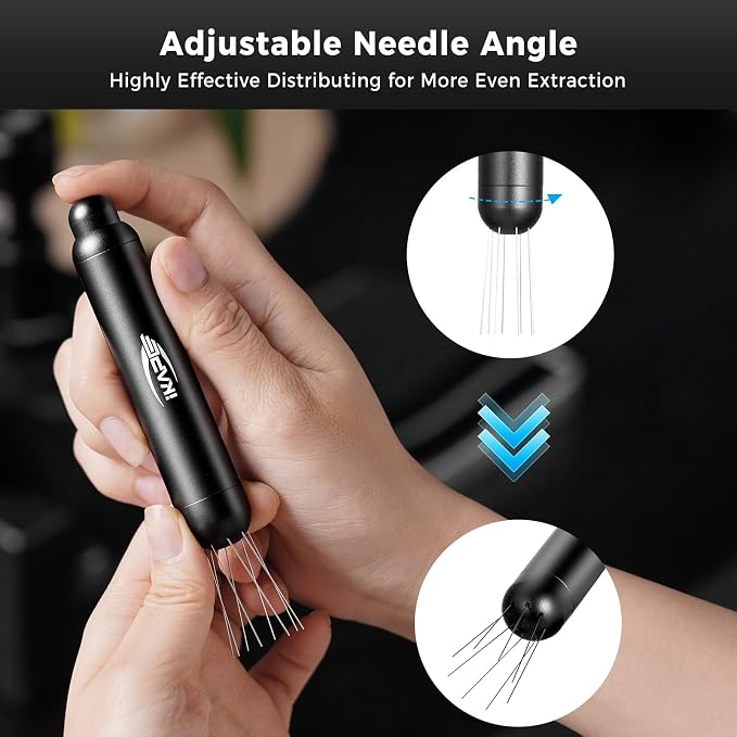 IKAPE Retractable Coffee WDT Tool, One-Press Release Espresso Stirrer - Image 2