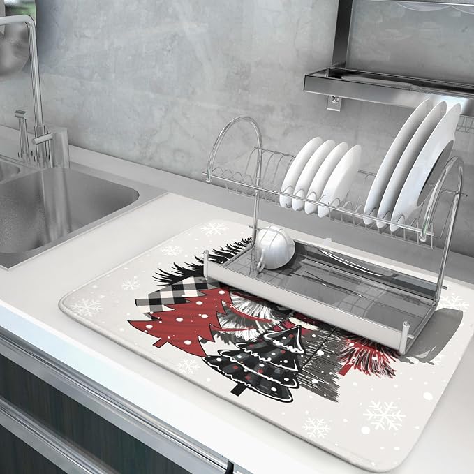 Christmas Dish Drying Mat 18x24 Inches - Image 5