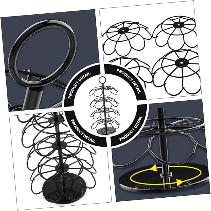 Alipis Coffee Capsule Storage Rack 4-Layer Creative Rotating Organizer - Image 4