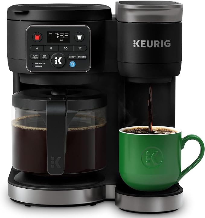 Keurig K-Duo Hot & Iced Single Serve & Carafe Coffee Maker, 72oz Reservoir by Keurig