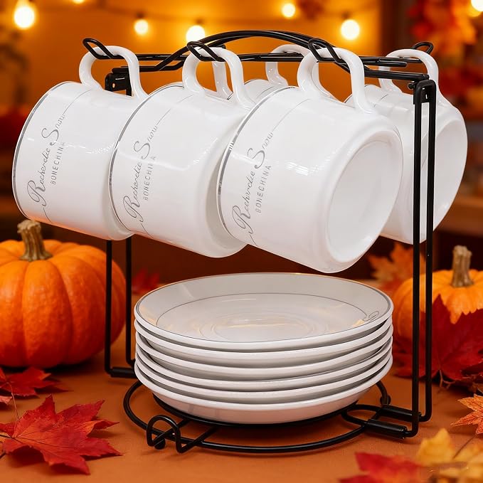 Tea Cups Holder, Foldable Organizer - Image 2