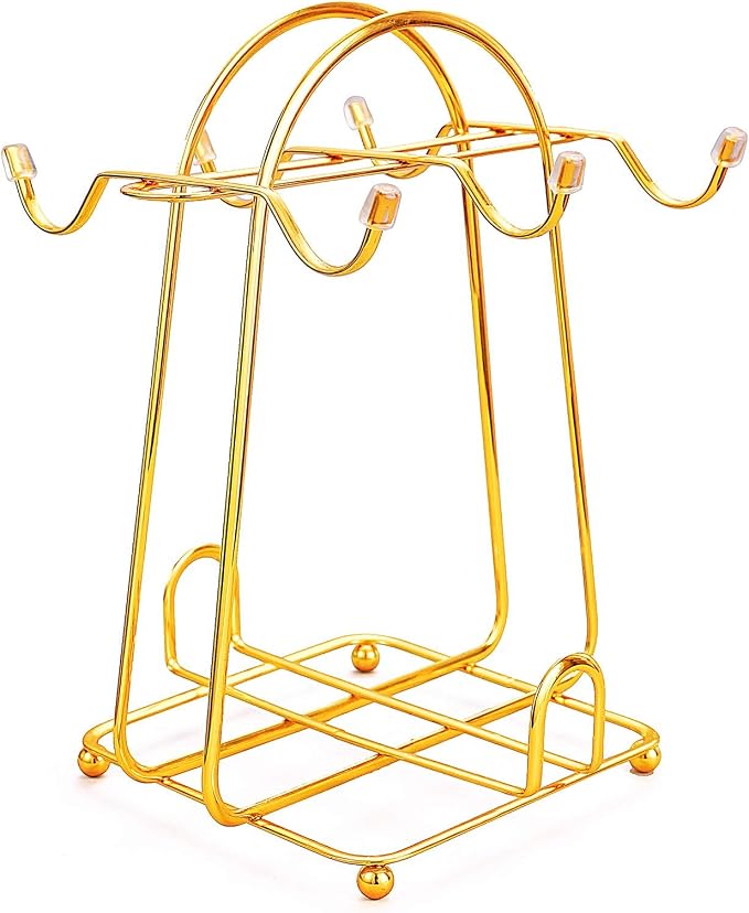 CHENP.HMC Home Storage Mug Hooks Stainless Steel Wire Rack Display Stand Service by CHENPH