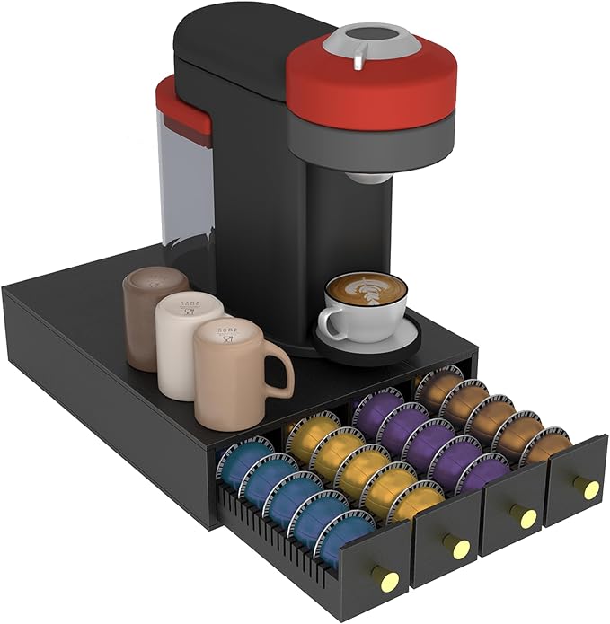Suli Coffee Pod Drawer Holder, Coffee Pod Organizer by Suli
