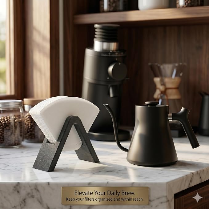 Modern Coffee Filter Holder Stand - Image 2
