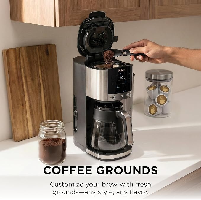 Ninja DualBrew Coffee Maker | Brew Coffee Grounds & Pods | Brew Classic - Image 3