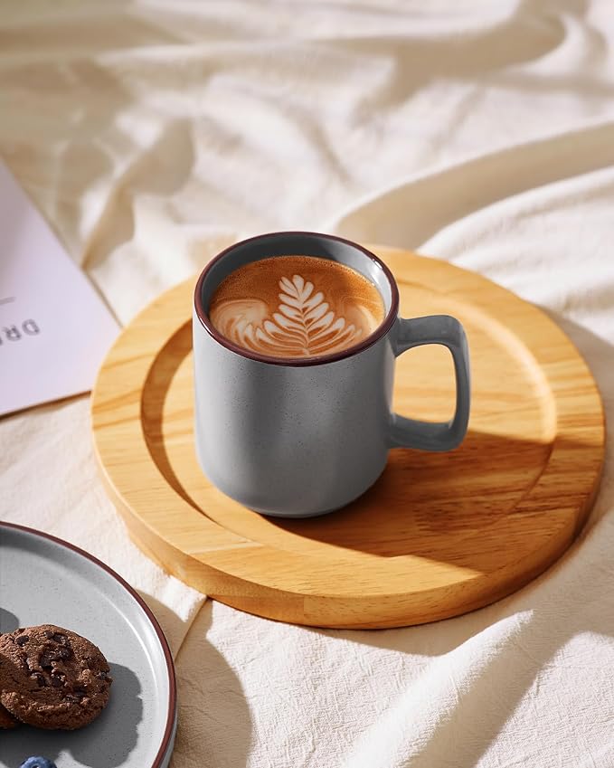 famiware Coffee Mugs Set of 6, Nebula 14oz Coffee Mugs, Ceramic Cup Set - Image 7