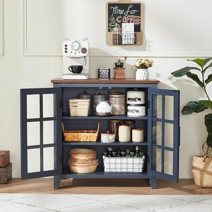 Joaxswe Large Sideboard Buffet Cabinet - Image 5