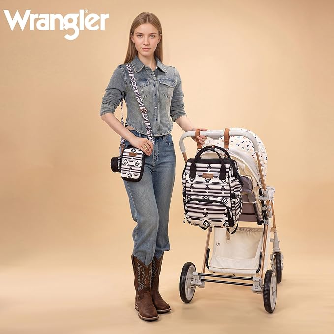 Montana West Wrangler Callie Diaper Bag Backpack - Image 5