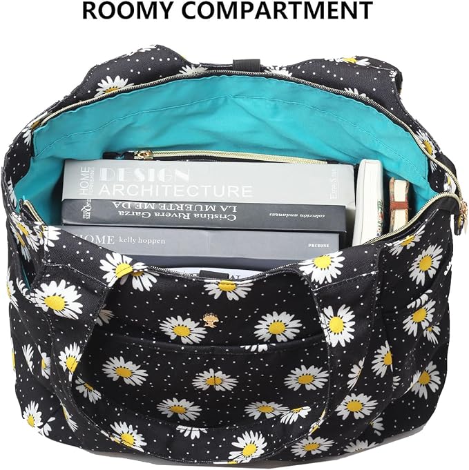 ESVAN Yoga Tote Bag Mat bag Women Shoulder Bags Carryall Tote - Image 4