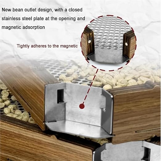 Coffee Bean Grading Sieve, Coffee Green Round Hole Bean Sifter, Stainless Steel - Image 7