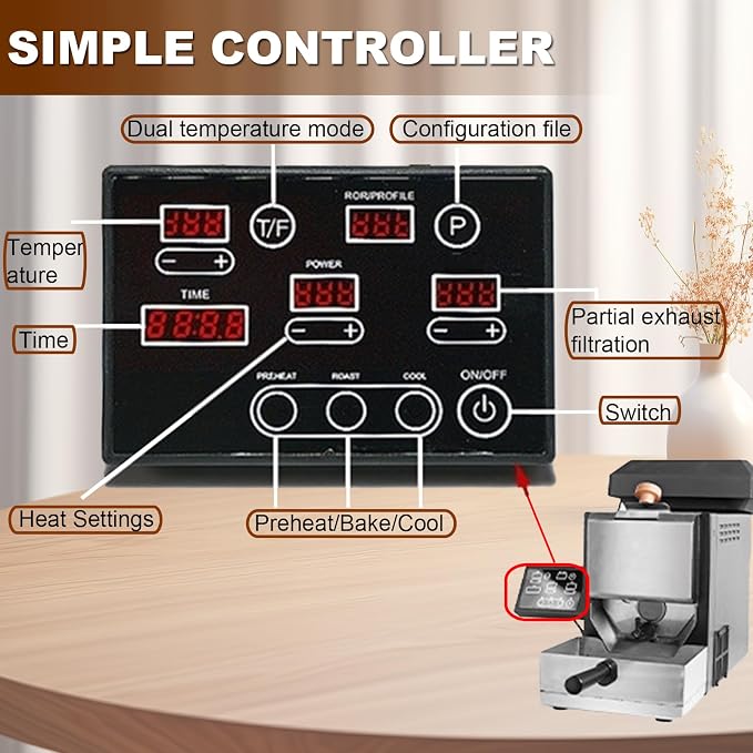 Home Coffee Roaster Coffee Bean Roaster - Image 7