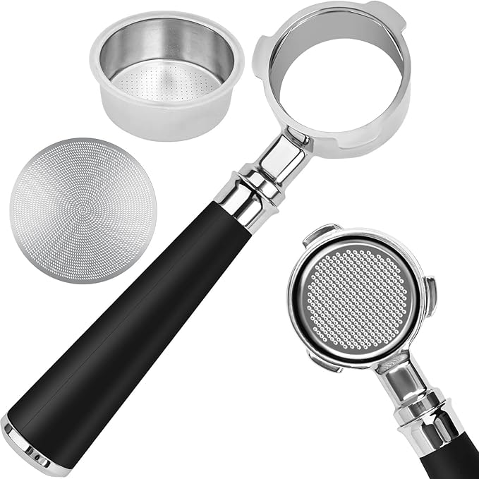 51mm Bottomless Portafilter 3 Ears Fits by Vyranexa