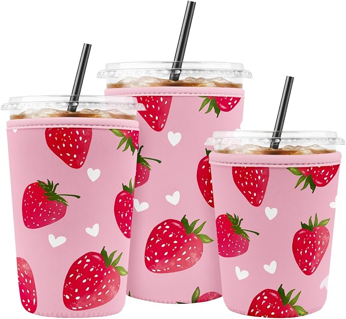 Iced Coffee Sleeve Reusable Cup Sleeves by Unknown