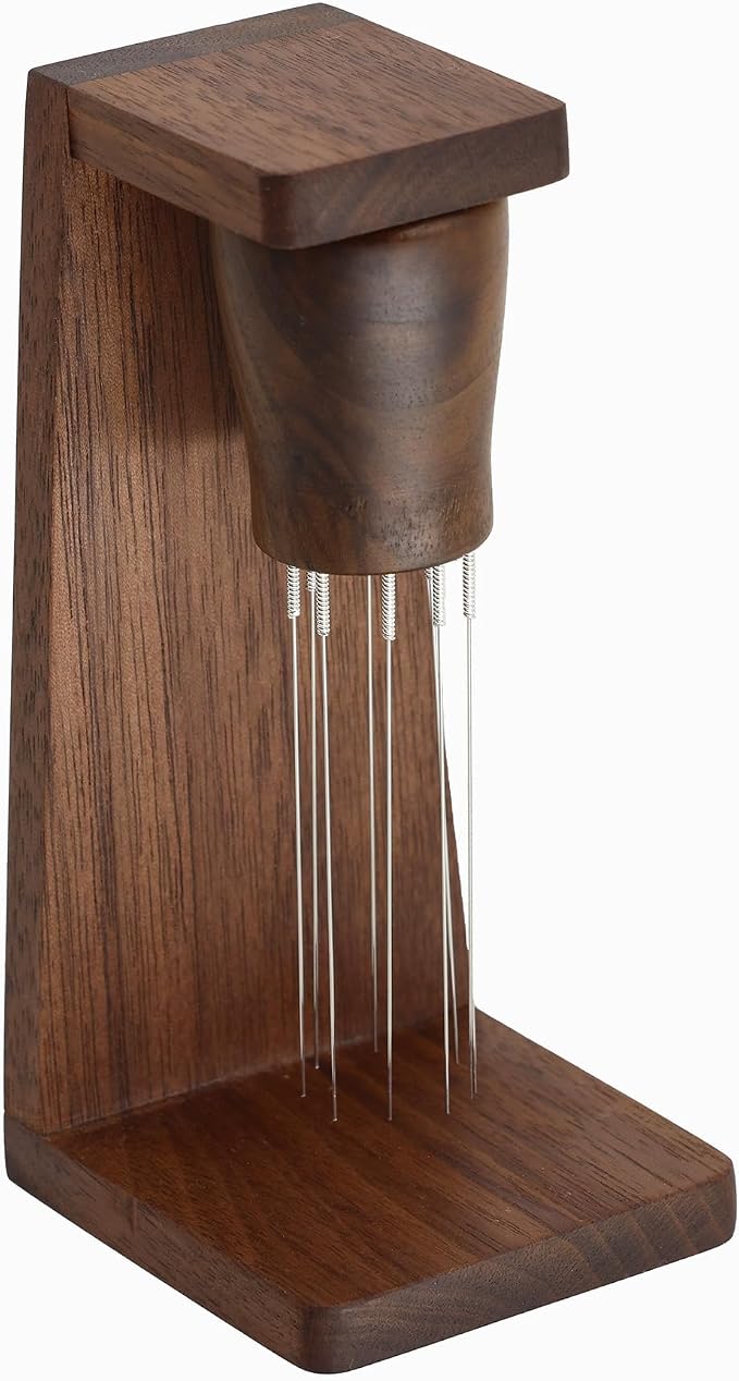Handmade Walnut WDT Tool Espresso Distribution Tool by WALNUTCOFFEE