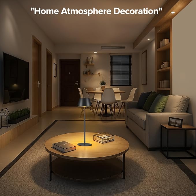 Cordless Table Lamps, LED Rechargeable Battery Operated Lamp - Image 7