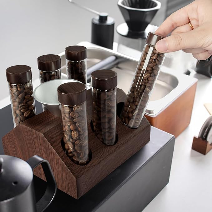 Single Dose Coffee Bean Storage 6 Tubes - Image 6