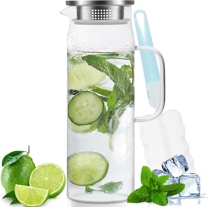 Glass Pitcher, 1.5liter Glass Pitcher - Image 9