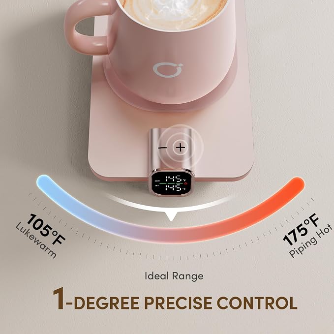 Coffee Mug Warmer & iKago Mug Set, Accurate Temperature Control Smart Heated Mug - Image 3