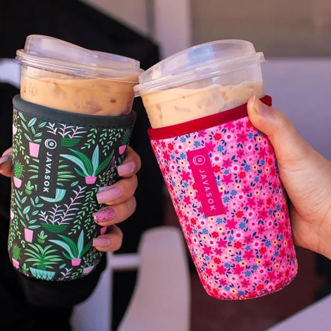 Sok It JavaSok Iced Coffee & Cold Soda Insulated Neoprene Cup Sleeve - Image 4