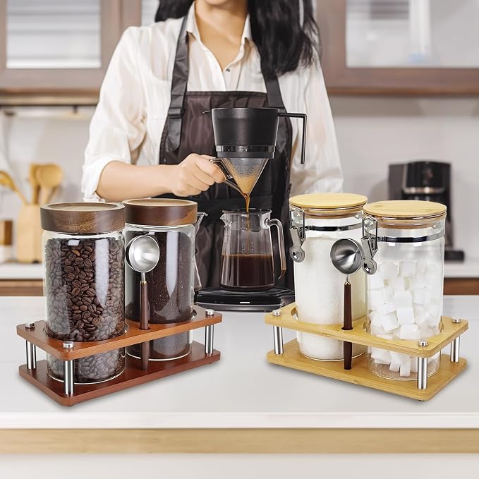 Glass Coffee Grounds Container - Image 8