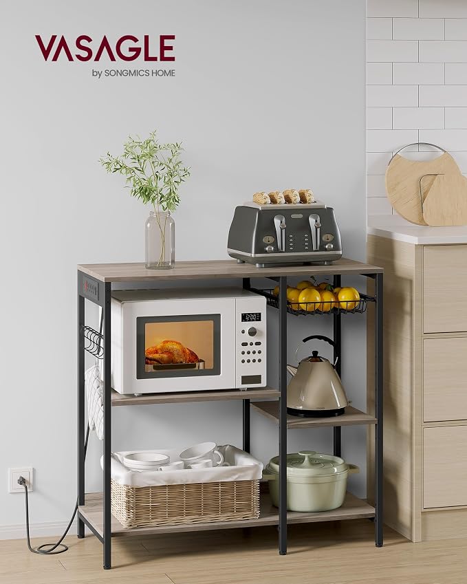 VASAGLE Baker's Rack, Coffee Bar Stand - Image 2