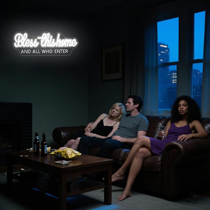 Bless This Home And All Who Enter Neon Sign - Image 5
