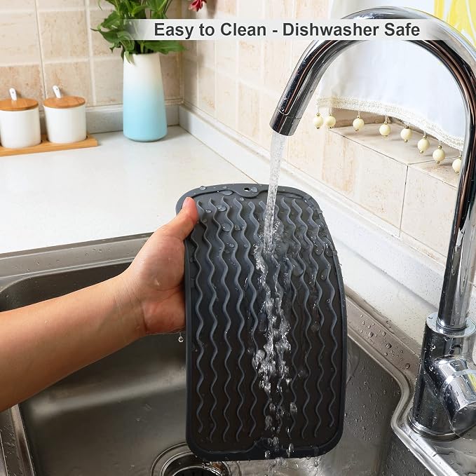 ZLR 2 Pcs Silicone Sink Caddy Tray 2-Packs - Image 5