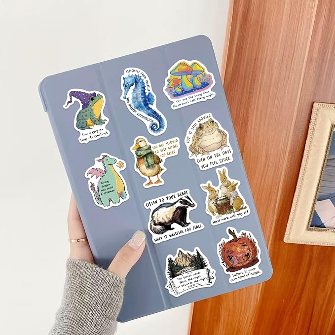 100PCS Emotional Support Animal Stickers Pack, Waterproof Positive Affirmation - Image 4