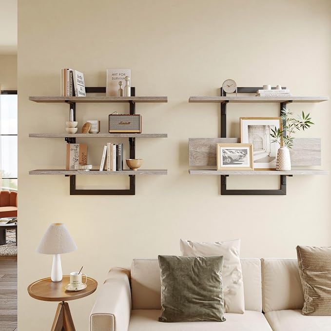 Bestier Floating Shelves for Wall, 32 inch Kitchen Shelves Wall Mounted - Image 6