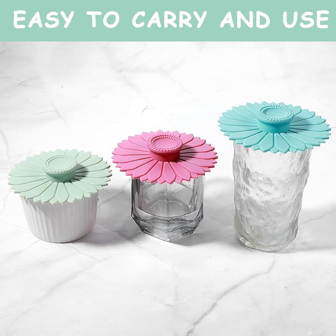 3 PCS Silicone Cup Covers, Mug Cover - Image 5