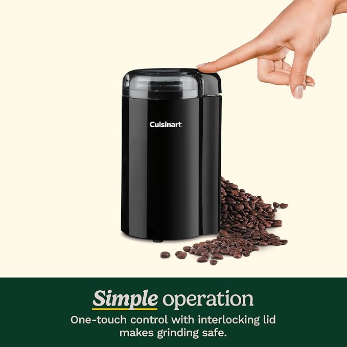 Cuisinart Coffee Grinder, One Touch Control Coffee Bean Grinder - Image 4