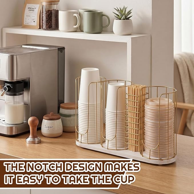 Geelin 18oz Adjustable Coffee Cup Dispenser - Image 3