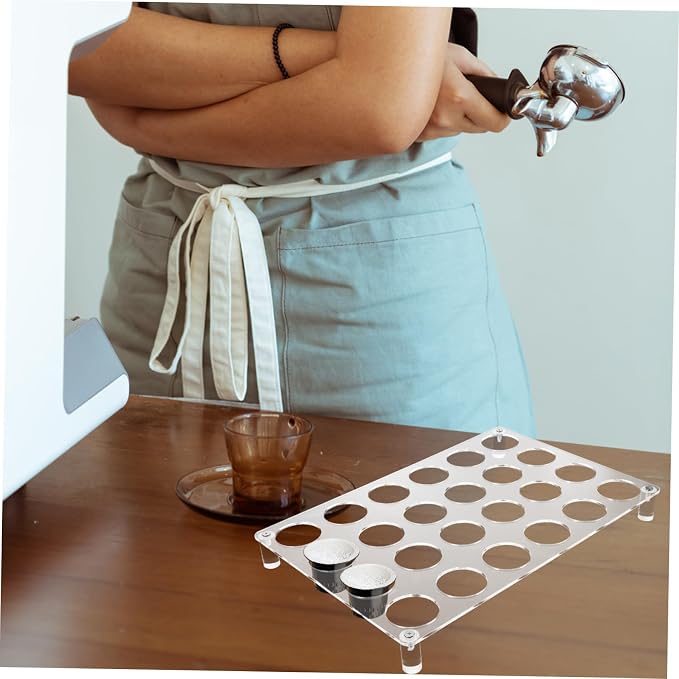 Coffee Storage Rack Transparent Organizer - Image 6
