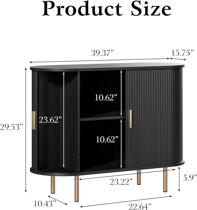 DHH Sideboard Buffet Cabinet - Image 2